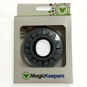 NWT Disney MagicBand 2 Grey Compass MagicKeeper